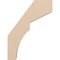 Ekena Millwork 3-inch W x 12-inch D x 16-inch H Monterey Rough Cedar Woodgrain TimberThane Knee Brace, Primed BRCUR03X12X16MONRCPR - alternate 4